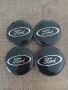 Капачки за джанти Форд черни декоративни тапи 55/60, снимка 4