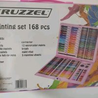 комплект за рисуване kruzzel 168 части, снимка 1 - Рисуване и оцветяване - 43619456