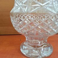 кристална купа ваза фруктиера, снимка 12 - Антикварни и старинни предмети - 27012231