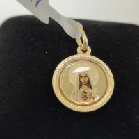 Нова Златна икона-0,80гр/14кр, снимка 1 - Колиета, медальони, синджири - 43391436