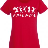 Дамска Тениска Mickey Friends,Изненада,Повод,Подарък,Празник, снимка 8 - Тениски - 37641962