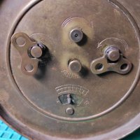 Немски Механичен Часовник Будилник Хамбург Американ , снимка 9 - Антикварни и старинни предмети - 37113103