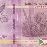 2000 франка 2018, Бурунди, снимка 1 - Нумизматика и бонистика - 38206201