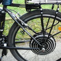 Велосипед с електродвигател (електробайк) 500W, 48V , снимка 6 - Велосипеди - 35395610