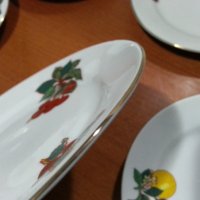 Стар български порцелан чинии , снимка 5 - Антикварни и старинни предмети - 43454411