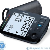 Апарат за кръвно налягане смарт Beurer BM 54 Bluetooth, снимка 10 - Уреди за диагностика - 43996996