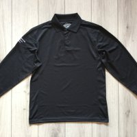 НОВА оригинална черна поло фланела блуза за голф размер L / XL от САЩ, снимка 1 - Блузи - 43584372