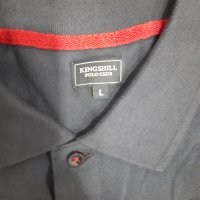 Намалена цена 35лв р-рL Kingshill Club Signature Polo тениска, снимка 6 - Тениски - 43693889
