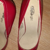 Обувки на ток- Buffalo (червени, 39 размер), снимка 9 - Дамски обувки на ток - 37101432