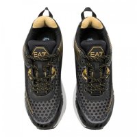 EA7 EMPORIO ARMANI № 41/42 🍊 Мъжки спортни обувки с лого "BLACK & GOLD" нови с кутия, снимка 7 - Кецове - 43774642
