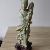 Стара статуетка от сапунен камък, снимка 5 - Антикварни и старинни предмети - 35059244