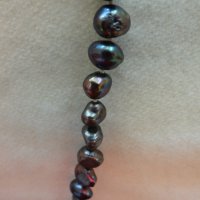Огърлица от речни перли, снимка 4 - Колиета, медальони, синджири - 39278704