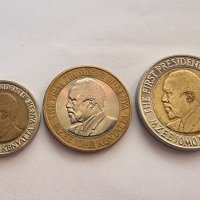 Монети. Африка. Кения.  5, 10, 20 шилинга. 2010 година., снимка 2 - Нумизматика и бонистика - 39920667