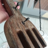 Винтидж закачалка дървена, голяма и много стара!, снимка 4 - Антикварни и старинни предмети - 32756631