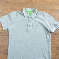 Hugo Boss Green Label Paddy Grey Polo Shirt - страхотна мъжка тениска, снимка 6 - Тениски - 28812250