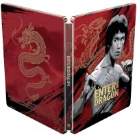 ДРАКОНА ИДВА - Брус Ли - ENTER THE DRAGON нов 4К + блу рей стилбук , снимка 2 - Blu-Ray филми - 43199483