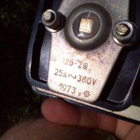 Стар електрически ключ ПГП 25/20, снимка 5 - Други ценни предмети - 26726244