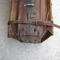 Голям стар куфар с мех-19 век, снимка 9 - Антикварни и старинни предмети - 28549836