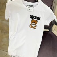 Moschino дамски тениски висок клас реплика, снимка 2 - Тениски - 43892231