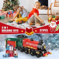 Нов комплект строителна играчка Влак Танк Самолет за деца 3 в 1 Подарък, снимка 6 - Образователни игри - 39345495