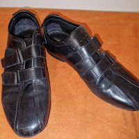 Geox оригинални черни естествена кожа 40, снимка 3 - Официални обувки - 43297919
