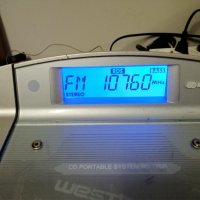 Радио, часовник JVC RD-T70RBU, снимка 5 - Радиокасетофони, транзистори - 35384619