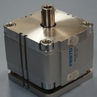 Пневматичен цилиндър Festo ADVUL-100-25-P-A-S2, снимка 6 - Резервни части за машини - 28383507