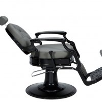 Бръснарски стол Check - кафяв/черен/сив, снимка 11 - Бръснарски столове - 36834559