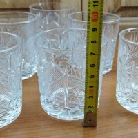 Кристални чаши, снимка 3 - Антикварни и старинни предмети - 34978845