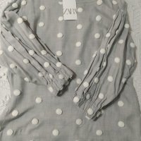 НОВА ZARA елегантна дамска блуза – размер М , снимка 1 - Блузи с дълъг ръкав и пуловери - 32260916