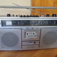 Vintage Sanyo M9922LU Stereo Boombox 80’s , снимка 2 - Радиокасетофони, транзистори - 38512880