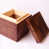 Дървена кутия с капак, снимка 5 - Други - 43672788