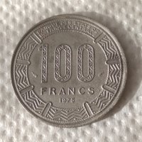 100 франка 1975 г . Камерун, снимка 1 - Нумизматика и бонистика - 44139928