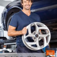 Комплект за полиране на джанти, Visbella DIY Alloy Wheel Repair Kit, снимка 5 - Аксесоари и консумативи - 38404170