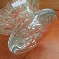 кристална купа ваза фруктиера, снимка 9 - Антикварни и старинни предмети - 27012231