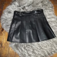 Кожена пола Zara, снимка 1 - Поли - 43899451