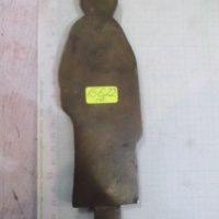Фигура стара от бронз на светец - 156,22 гр., снимка 5 - Други ценни предмети - 28273955