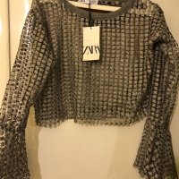 Блуза ZARA с Етикет, снимка 1 - Ризи - 36751337