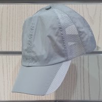 Нова изчистена дишаща шапка с козирка в сив цвят, шушляк, снимка 4 - Шапки - 37514808