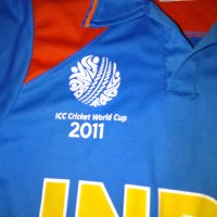 Индия тениска крикет № 10 2011 година световна купа размер М, снимка 3 - Други спортове - 28006661
