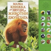 Малка книжка със звуци на животни от джунглата, снимка 1 - Детски книжки - 26567052