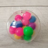 Силикотова анти стрес топка Fidget toys Stress ball, снимка 3 - Други - 32835058