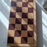 Стар дървен шах, снимка 5 - Антикварни и старинни предмети - 40449862