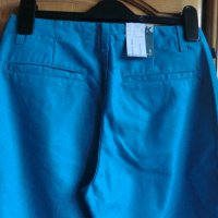 нов тюркоазен панталон със широки крачоли Ска, снимка 4 - Панталони - 37488123