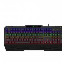 Клавиатура Геймърска USB T-DAGGER Battleship T-TGK301 Механична с RGB подсветка Gaming Keyboard, снимка 1 - Клавиатури и мишки - 33471523