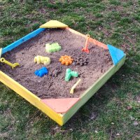 Детски пясъчник - цветен ; Пясъчник за деца - малък и голям 25 лв в Други в  гр. Плевен - ID40006039 — Bazar.bg