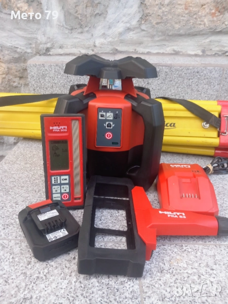 Ротационен лазерен нивелир Hilti PR 30-HVS A12 , снимка 1