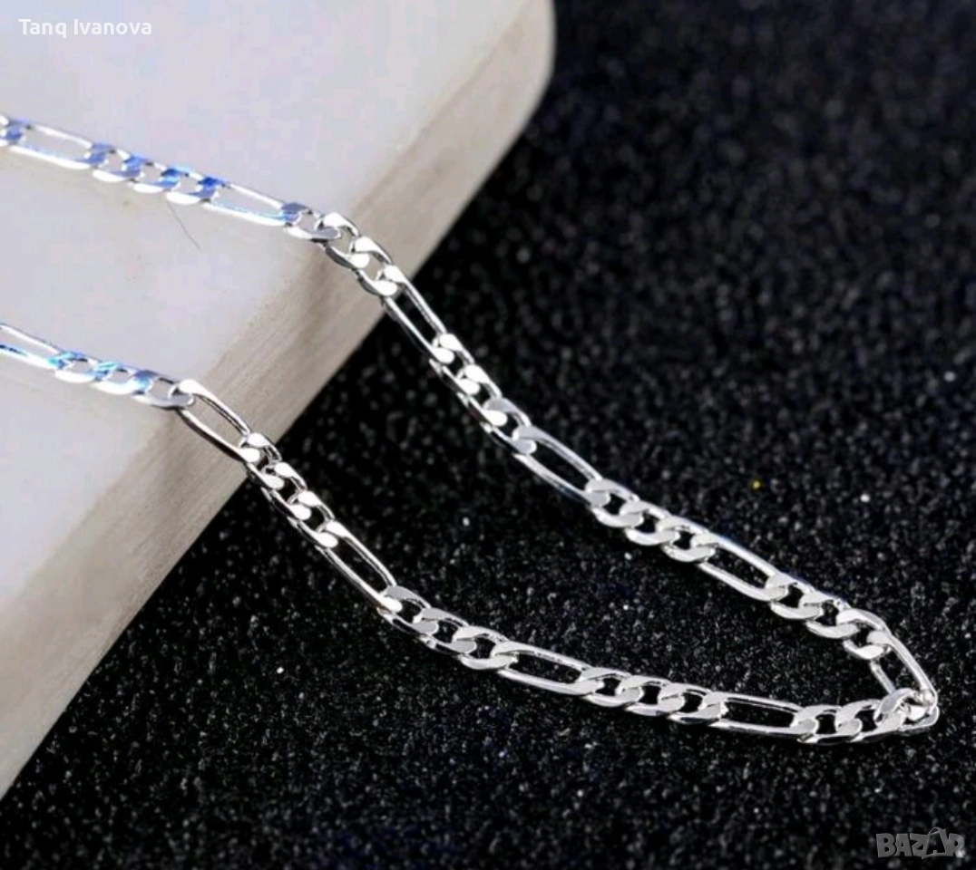 НАМАЛЕНИЕ💥 Дамски сребърен синджир, снимка 1