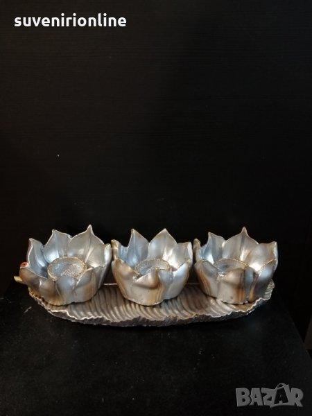 Декоративен свещник , снимка 1