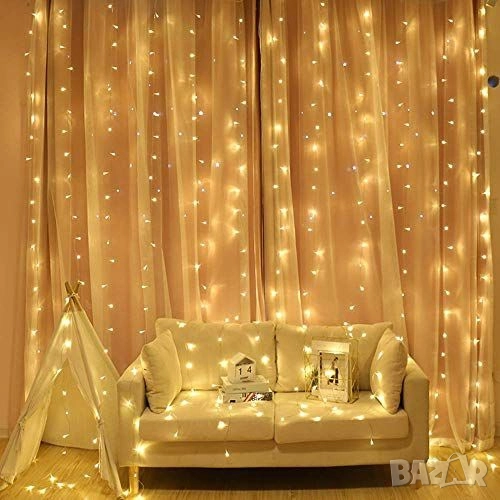 LED светеща завеса, снимка 1